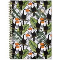 2019-2020 Academic Planner, Cambridge Weekly & Monthly Appointment Book, 5-1/2" x 8-1/2", Small, Toucans Collection (1180-200A)