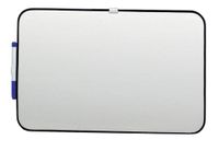 School Smart 633746 Dry Erase Boards with Black Frame - 11 x 17 - White