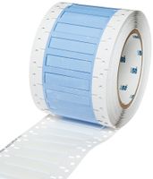 Brady PS-250-2-WT-S 2" Width x 0.439" Height, B-342 Heat-Shrink Polyolefin, Matte Finish White PermaSleeve Wire Marking Sleeve, One-Sided Printable (Pack of 500)