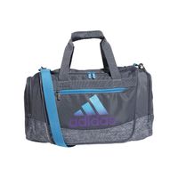 adidas Unisex Defender III Small Duffel Bag, Onix Jersey/ Black, Small