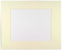 Sax Premium Precut Mat, White, 24" L x 18" W (Pack of 10)
