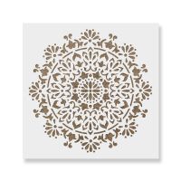 Bliss Mandala Stencil Template Walls Crafts - Reusable Stencils Painting in Small & Large Sizes