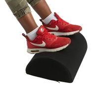 Mind Reader FTFOAM-BLK Rest, Ergonomic Foot Relief, Multi-Purpose, Memory Foam Comfy Cushion for Everyday Use, Black