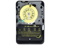 Intermatic T104 Electromechanical Timer, 208-277 V, 40 A, 1-23 Hr, 1-12 Cycles Per Day