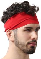Mens Headband - Guys Sweatband & Sports Headband for Running, Working Out and Dominating Your Competition - Ultimate Performance Stretch & Moisture Wicking