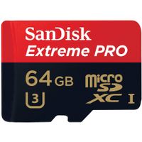 Sandisk Extreme Pro 64 GB MICROSD Extended Capacity - 96-V0KT-6D5O (Renewed)