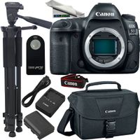 Canon EOS 5D Mark IV DSLR Camera ( Body Only ) + Deal-Expo Accessories Bundle