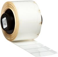 Brady PTL-17-7546 TLS 2200 and TLS PC Link 1" Width x 0.5" Height, B-7546 Tamper-Evident Polyester, Gloss Finish White Label (500 per Roll)