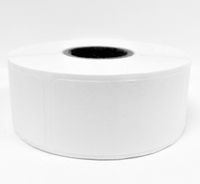 Dissolvable Food Storage Labels for Home and Restaurant - Blank White 1x2 inch 500 Labels Per Roll -Dissolves in Water in 30 Seconds No Adhesive Residue - Perfect for Glass, Metal, Plastic Containers