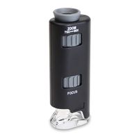 Carson 60X-75X MicroMax LED Lighted Pocket Microscope (MM-200) (Renewed)