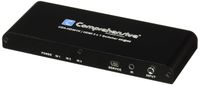 Comprehensive HDMI 3x1 Switcher Video/Audio Switch 3 Ports, Black (CSW-HD301K)