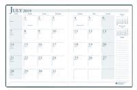 House of Doolittle 2019-2020 Monthly Planner, Academic, Burgundy, 7 x 10 Inches July - August (HOD26104-20)