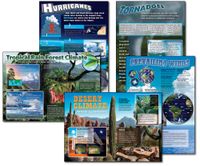 Carson Dellosa Mark Twain Science: Extreme Climates and Weather Bulletin Board Set (410022)
