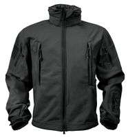 Rothco Special Ops Tactical Soft Shell Jacket, Black, XL