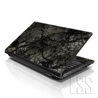 LSS Laptop 17-17.3" Skin Cover with Colorful Black Ground Pattern for HP Dell Lenovo Apple Asus Acer Compaq - Fits 16.5" 17" 17.3" 18.4" 19" (2 Wrist Pads Free)