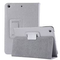 Vacio iPad Mini2 Flip Case 7.9 Premium Folio Case Book Design Cover Multi-Angle Viewing Lightweight Ultra Slim Stand Smart Protective Case for iPad Mini1/Mini2/Mini3-Silver