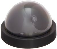 Streetwise Security Products Dome Dummy Camera with Flashing LED Light