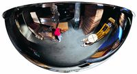 See All PVS24-360 Mr. Steely Panaramic Full Dome Steel Security Mirror, 360 Degree Viewing Angle, 24" Diameter (Pack of 1)