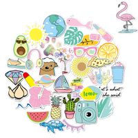 Cute VSCO Stickers for Water Bottle Laptop (36 - Pack Vinyl Stickers) Aesthetic Trendy Waterproof Stickers for Hydro Flask, Suitable for Girls, Kids, Teens, Adults