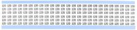 Brady TWM-120-PK Low-Profile Glossy Vinyl-Coated Polyester (B-702), Black on White, Solid Numbers Wire Marker Card (25 Cards)