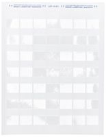 Brady Self-Laminating Laser Printable Polyester Labels (LAT-18-361-2.5) - Matte Finish, White/Translucent Labels - 1" Width, 1.33" Height (Pack of 1000)