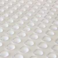Shintop Furniture Bumpers - Clear Adhesive Bumper Pads Surface Protection for Wall and Wooden Floor Come with 100pcs (Hemispherical)