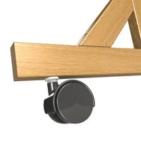 Casters - Set of 4 for Wood Frame Reversible Units Only