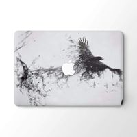 DowBier MacBook Decal Vinyl Skin Sticker Cover Anti-Scratch Decal for Apple MacBook (MacBook Pro 13"/Inch Retina(A1425,A1502), Ink Eagle)