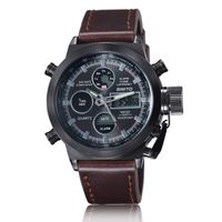 HUANGCHAO Sports Watch 30 Meters Waterproof Watch Smart Digital Pointer Bracelet Luminous, Week, Calendar Display Travel Birthday