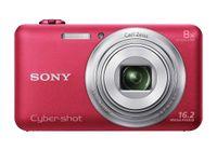 Sony DSC-WX80/R 16 MP Digital Camera with 2.7-Inch LCD (Red)