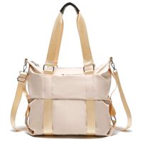 Water Repellent Nylon Shoulder Bag Handbag Tablet 14 Inch Laptop Tote as Travel Work and School Bag