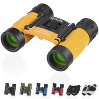 Kissarex Adults Compact Travel Binoculars: 8x21&10x25 Mini Pocket Small Size Lightweight Best Outdoor Theatre Tactical Hiking Kids Concert Sports Camping Low-Light Night Vision Waterproof EasyFolding