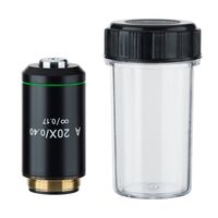 AmScope A20X-INF-B 20X Infinity Achromatic Microscope Objective with Black Finish