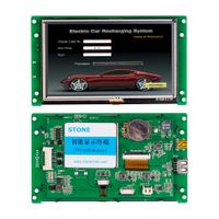 5 Inch Touch Screen Panel for Industrial Use Work with Any Microcontroller/MCU