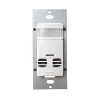 Cooper Controls OSW-DT-0601-MV-W Greengate 120-277-Volt Dual Tech-PIR Wall Switch Sensor, with Neutral Wire, White Finish