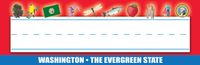 Gallopade Publishing Group Washington Nameplates, Pack of 36 (9780635100856)