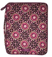 Vera Bradley Signature Cotton Tamer, Raspberry Medallion