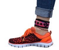 B-Great Ankle Band for Men and Women Compatible with Fitbit Flex 2/One/Zip/Charge 2 3/Alta HR or Garmin Vivofit/2/3/4/JR Fitness Tracker (Fish Pattern, Medium)