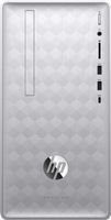 HP Pavilion 590-P0027C Desktop Computer - Intel Core i5-8400,8GB RAM, 2TB HDD + 16GB SSD, Windows 10 (Renewed) (Core i5-8400 + 2TB)