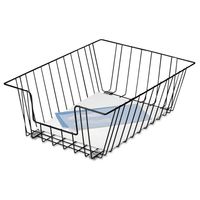 Fellowes Workstation Legal Size Desk Tray Organizer, Wire, Black (65112)