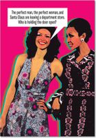 1091 'Perfect Woman' - Funny Merry Christmas Greeting Card with 5" x 7" Envelope by NobleWorks