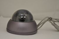 Nexhi - 1/3"SONY SUPER CCD, 420TVL , 3.6mm Lens VANDAL-PROOF ANALOG DOME COLOR CAMERA WITH CABLE CONNECTORS