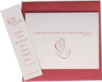 He Speaks Today Love One Another Note Card Set