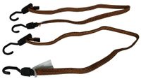 Reese 9481300 Orange 10"-48" Adjustable Fat Strap Bungee, 2 Pack