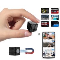 Spy Camera Wireless Hidden Camera Cop Spy Cam, Ehomful WiFi Mini Body Camera Portable Home Security Cameras Covert Small Nanny Cam with App 1080P Night Vision Motion Activated Indoor and Outdoor
