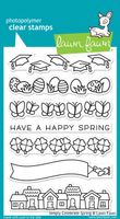 Lawn Fawn Clear Stamps 3"x4"-rain Or Shine Before 'n Afters