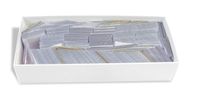 American Educational 7-1305-10 Plastic Cover Slip, 22 x 22mm Size (1,000 slides)