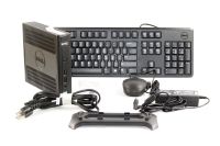 Dell Wyse 909833-51L 5012-D10D Mini Desktop, 2 GB RAM, 8 GB Flash, AMD Radeon HD 6250, Black