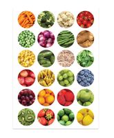 Hygloss Products 18711 Themed Sticker Forms, 20 Sheets