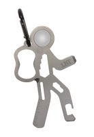 UST Stainless-Steel Tool A Long Multi-Tool Carabiner, Hiker